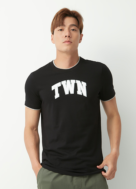 雙層領TWN T恤