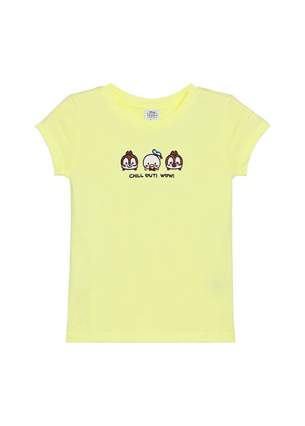 女童TSUMTSUM刺繡T恤