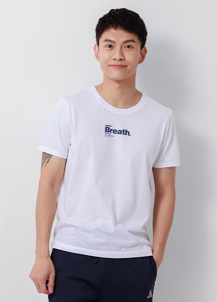 Breath印字T恤