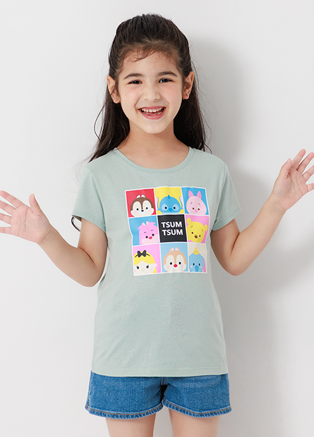 女童TsumTsum印花T恤