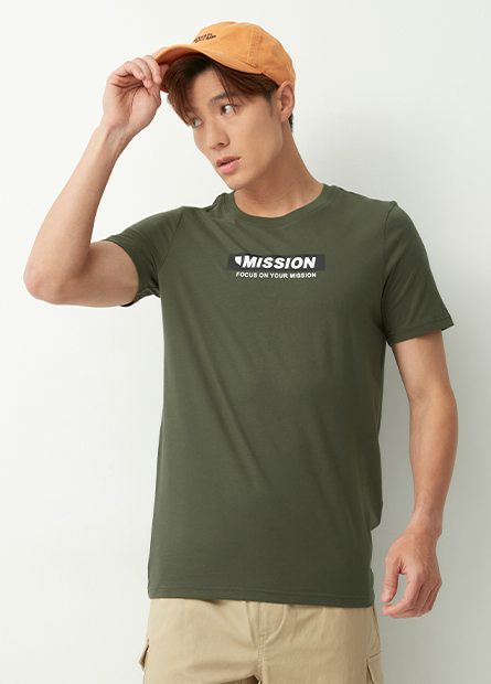 MISSON印字T恤