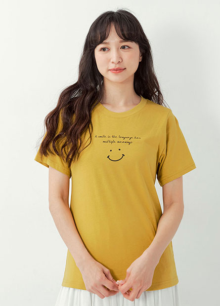 Smile笑臉印花T恤