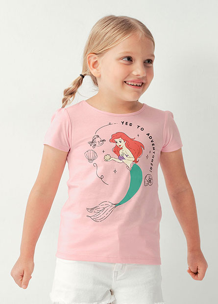 女童迪士尼公主系列T恤