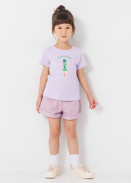 女童台灣復古零食T恤