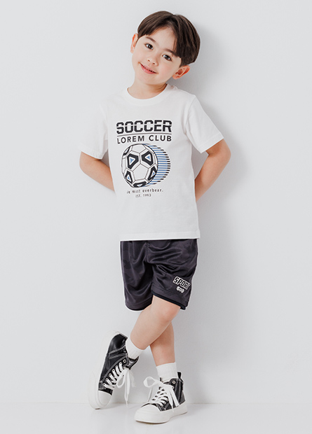 男童足球俱樂部T恤