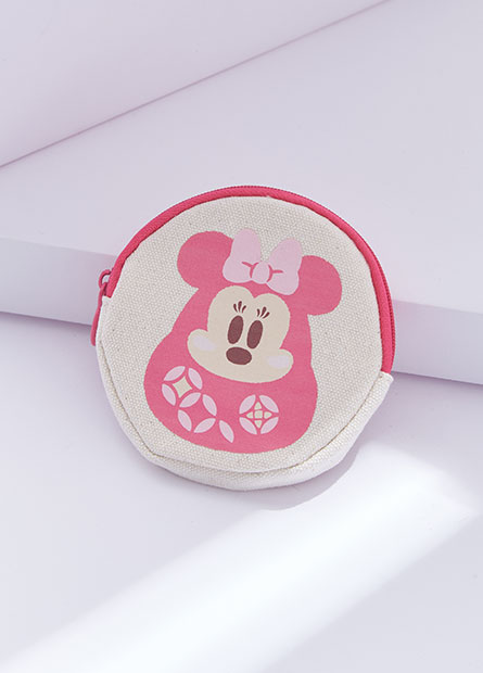 迪士尼圓形帆布零錢包