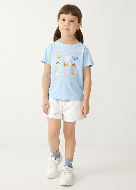 女童Tsum印花T恤